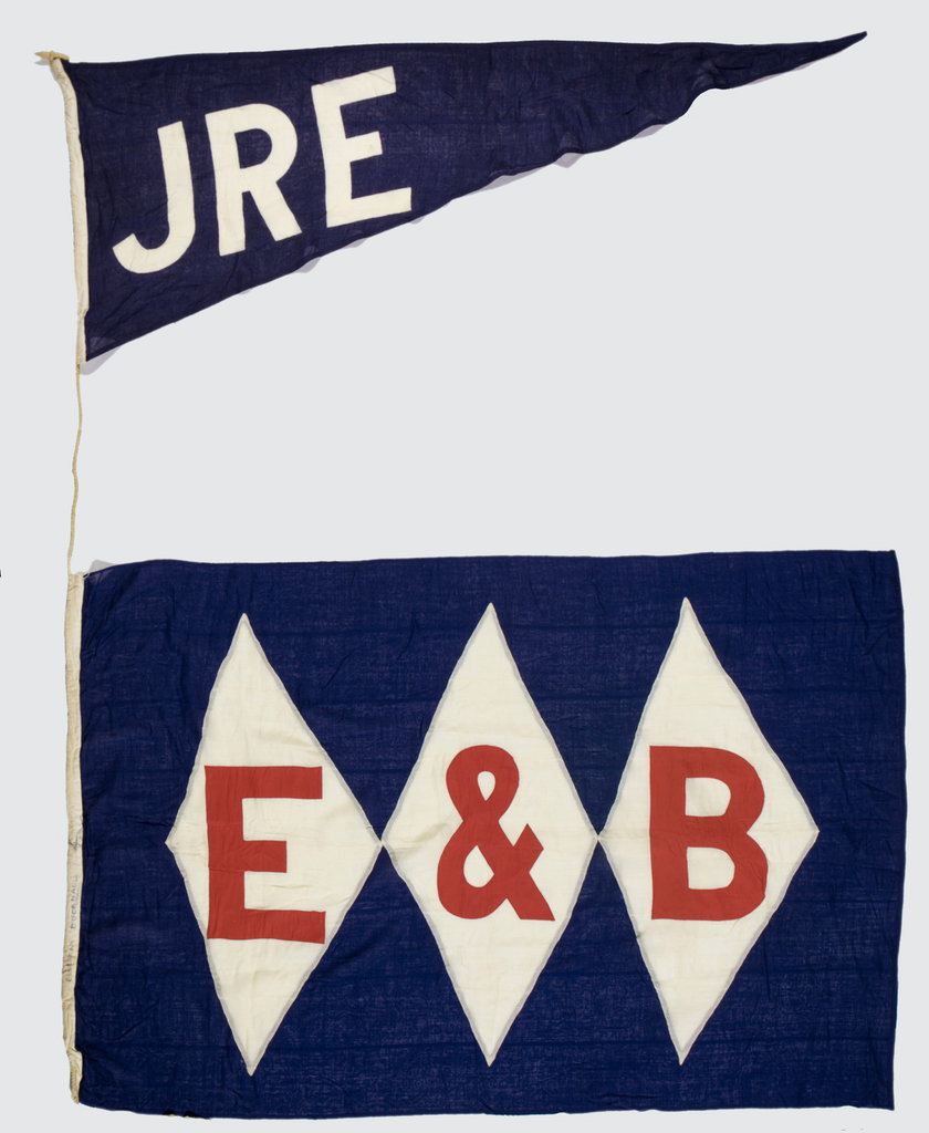 The house flag of Ellerman and Bucknall Steam Ship Co. Ltd, London. A ...