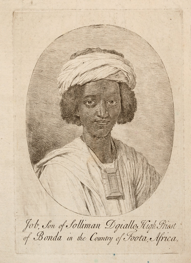 Job, son of Solliman Dgiallo, High Priest of Bonda in the Country of Foota, Africa [Ayuba Suleiman Diallo of Futa]