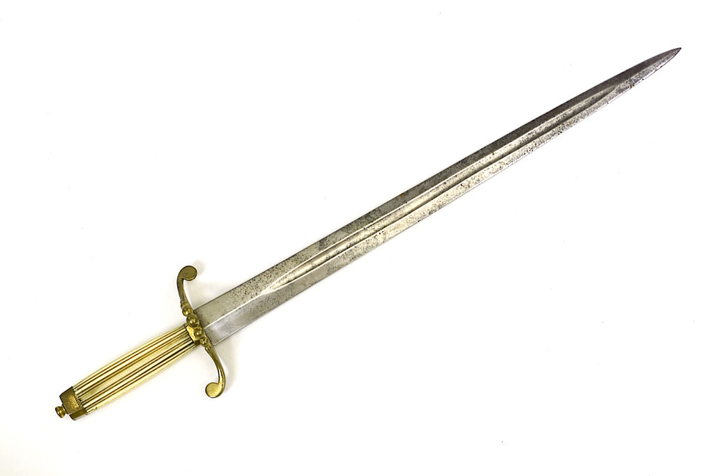 Straight-bladed dirk, which belonged to Midshipman John Shortland ...