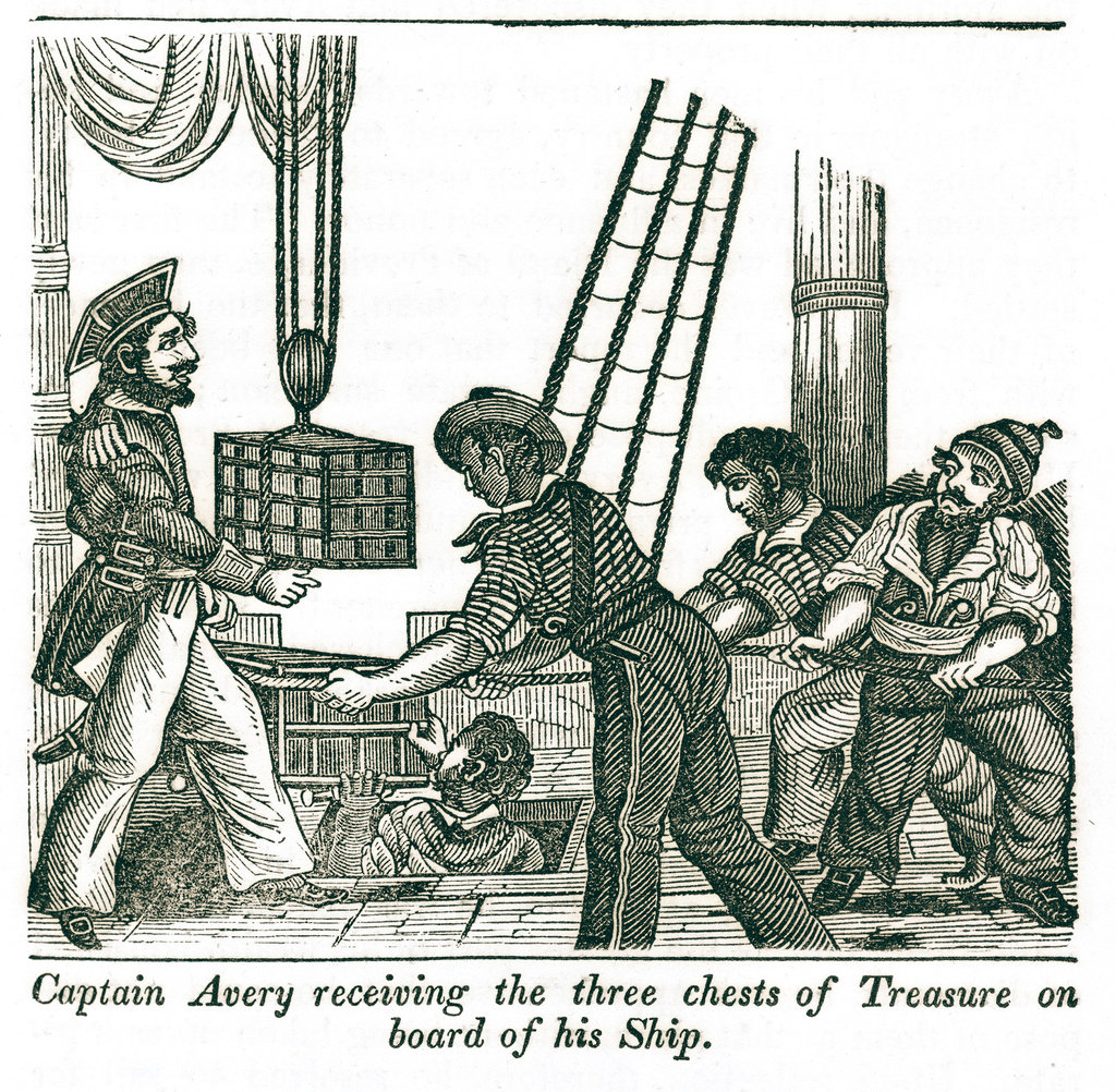 The notorious buccaneer and pirate Henry Avery (or Every/Avary) takes