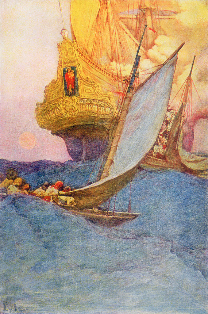 An Attack on a Galleon