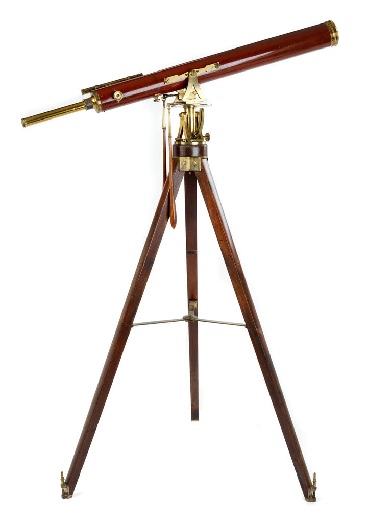 Portable refractor telescope