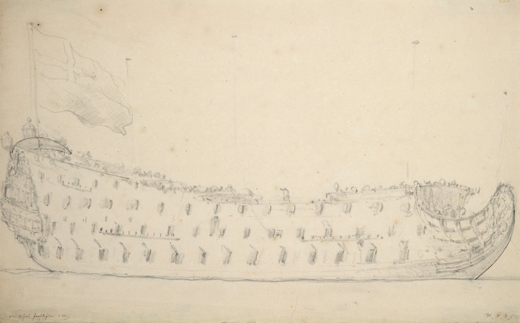 Portrait of the 'Royal Sovereign'