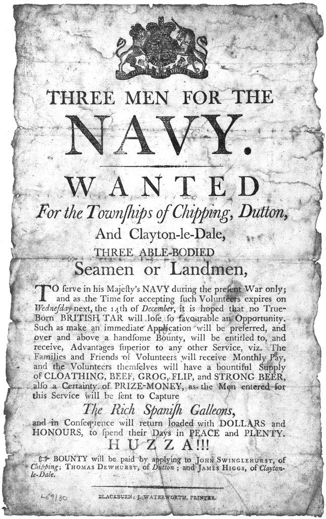 Three men for the Navy